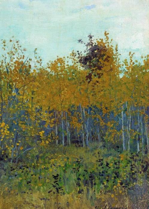 Aspen Forest — Isaak Ilyich Levitan