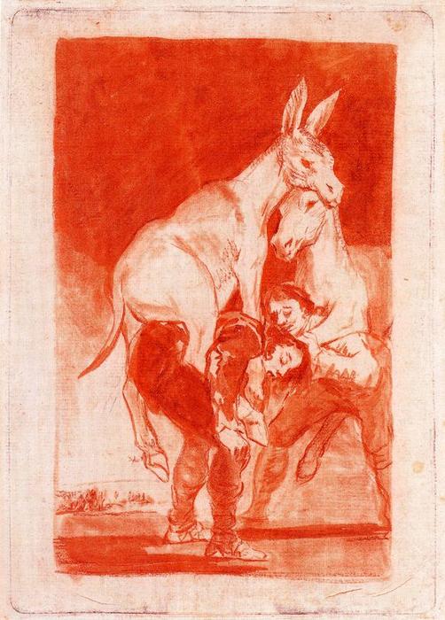Tu Que No Puedes — Francisco José De Goya Y Lucientes