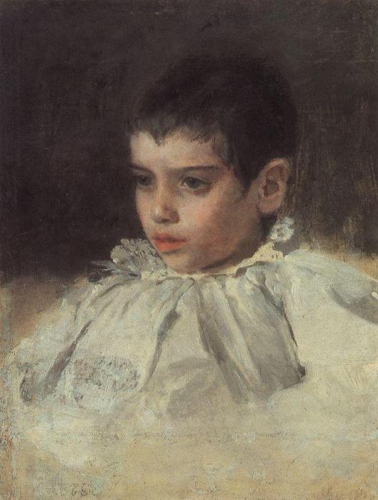 Portrait Of Lialia (adelaida) Simonovich — Valentin Alexandrovich Serov