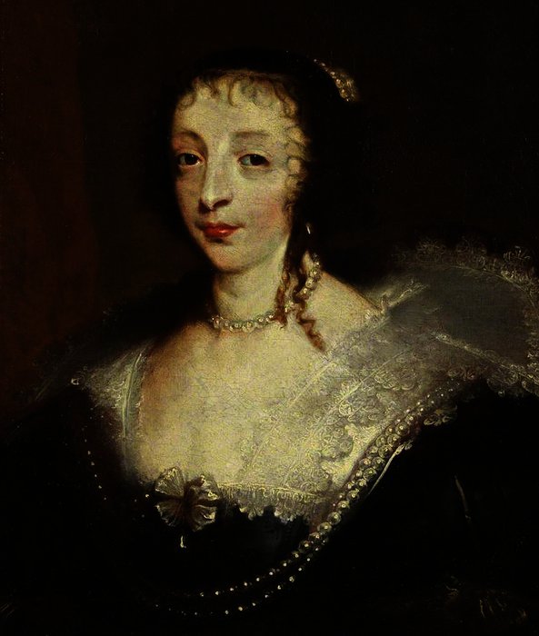 Henrietta Maria, Queen Of Charles I — Sir Anthony Van Dyck