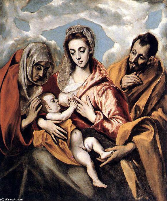 The Holy Family — El Greco