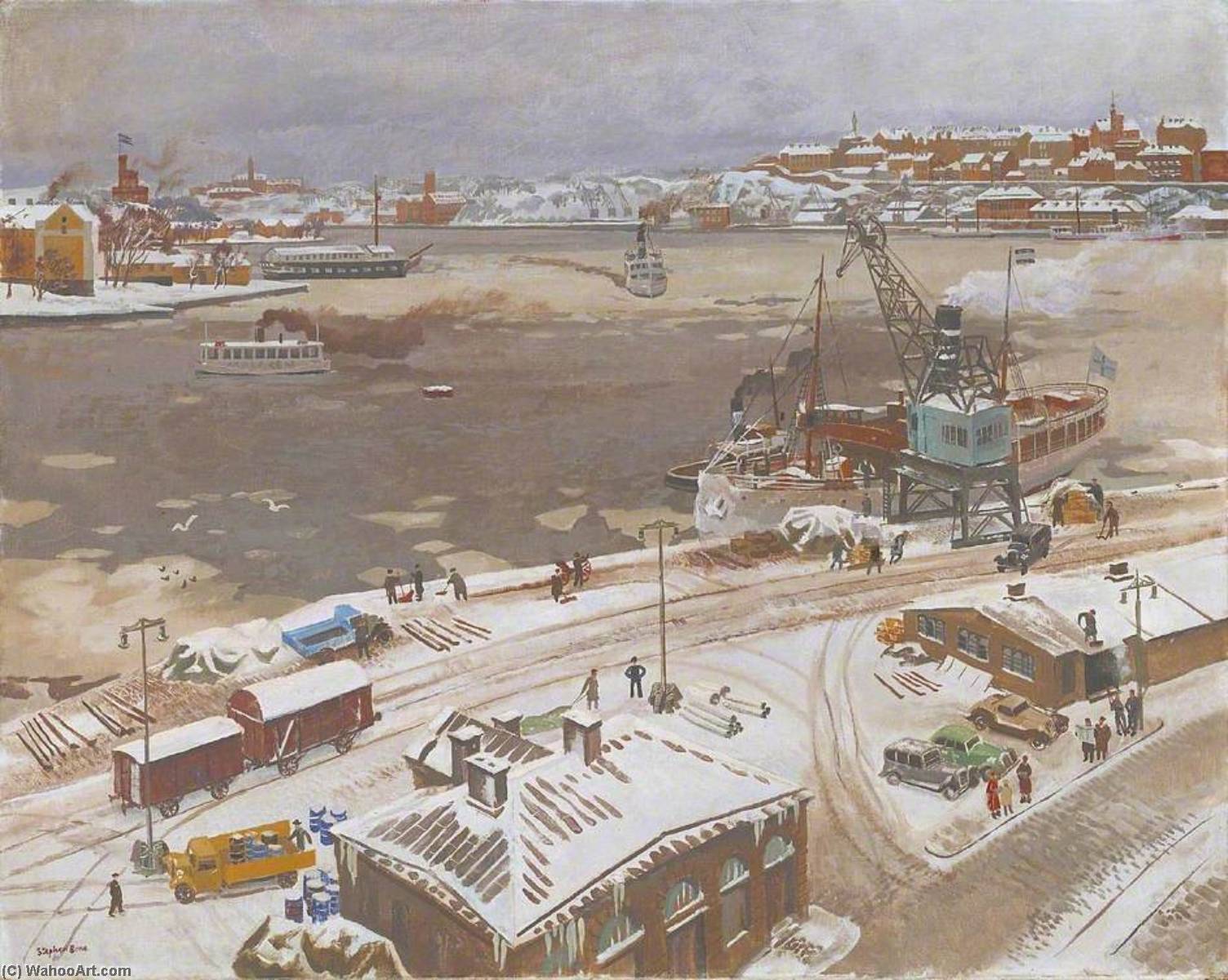 Stockholm In Winter — Стивен Бона
