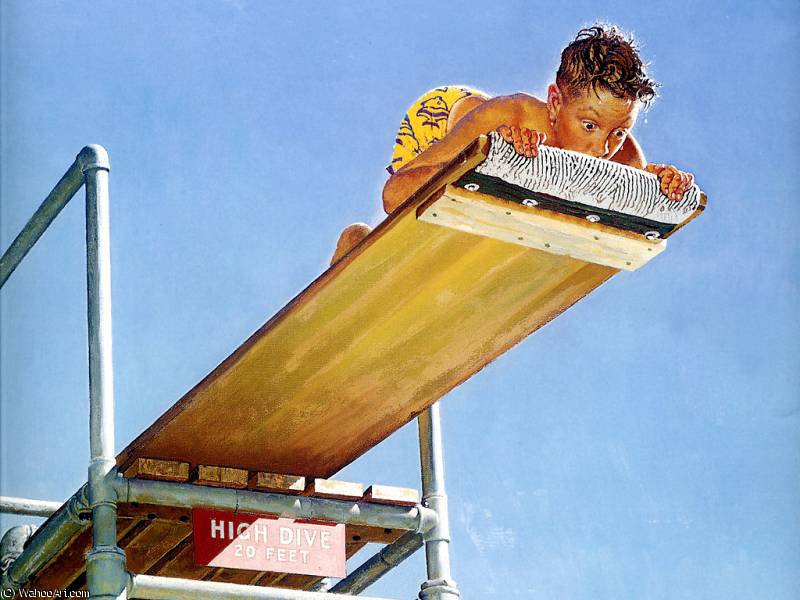 46 (detail) — Norman Rockwell