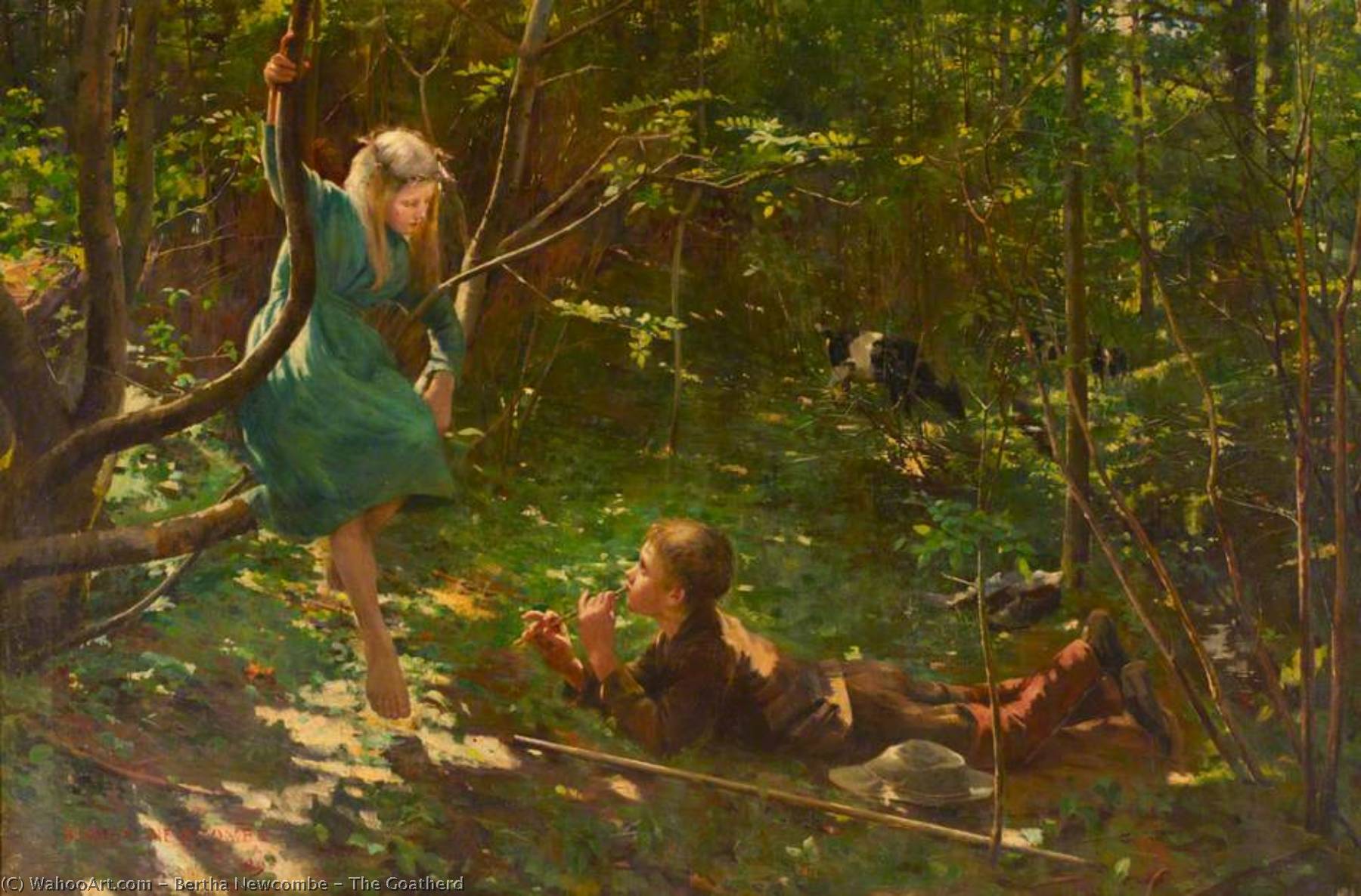 The Goatherd — Bertha Newcombe