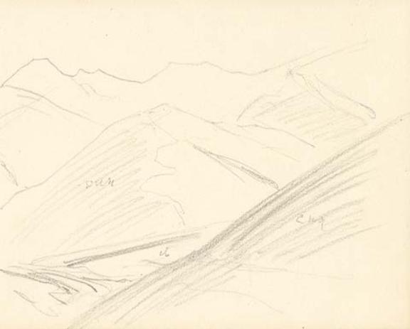 Sketch Of Dobi Valley — Nicholas Roerich