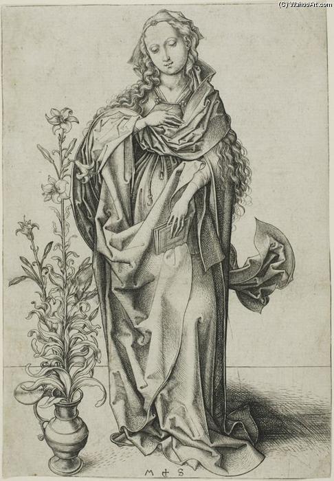 The Virgin Of The Annunciation — Martin Schongauer