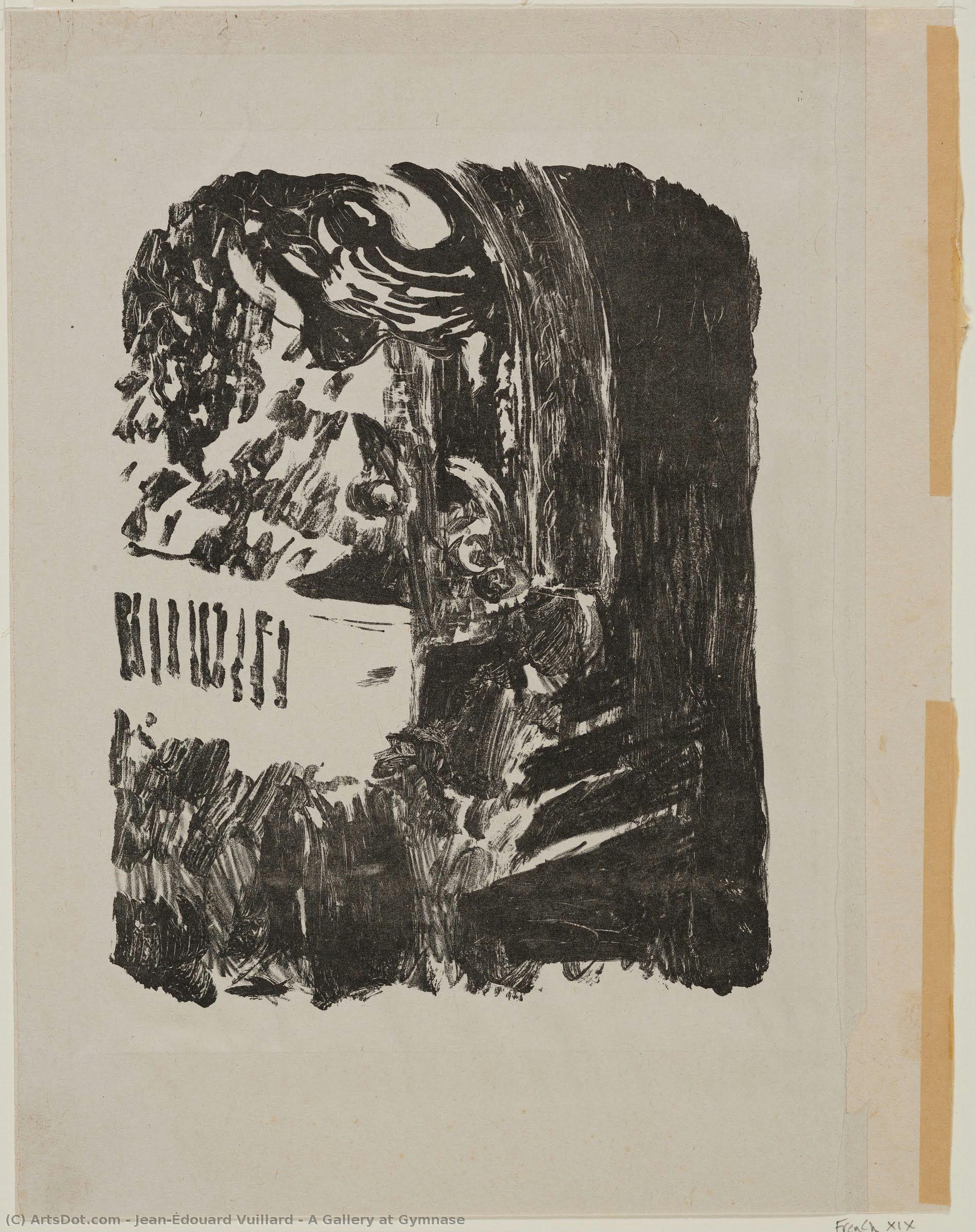 A Gallery At Gymnase — Jean-édouard Vuillard