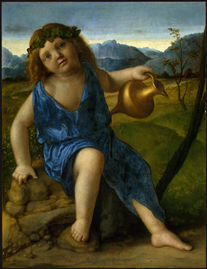 The Infant Bacchus, Probably Ngw — Giovanni Bellini