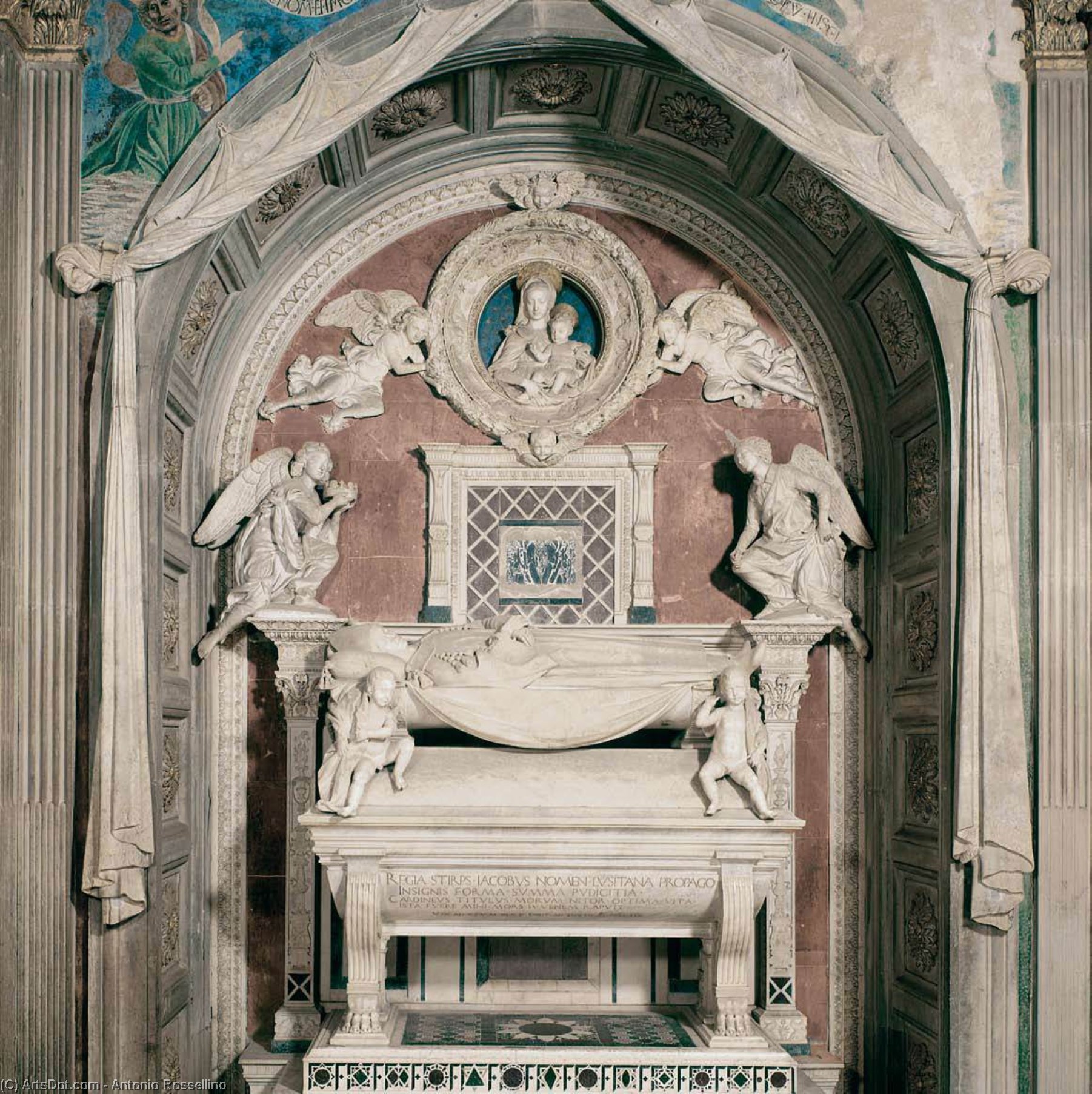 Tomb Of The Cardinal Of Portugal — Antonio Rossellino