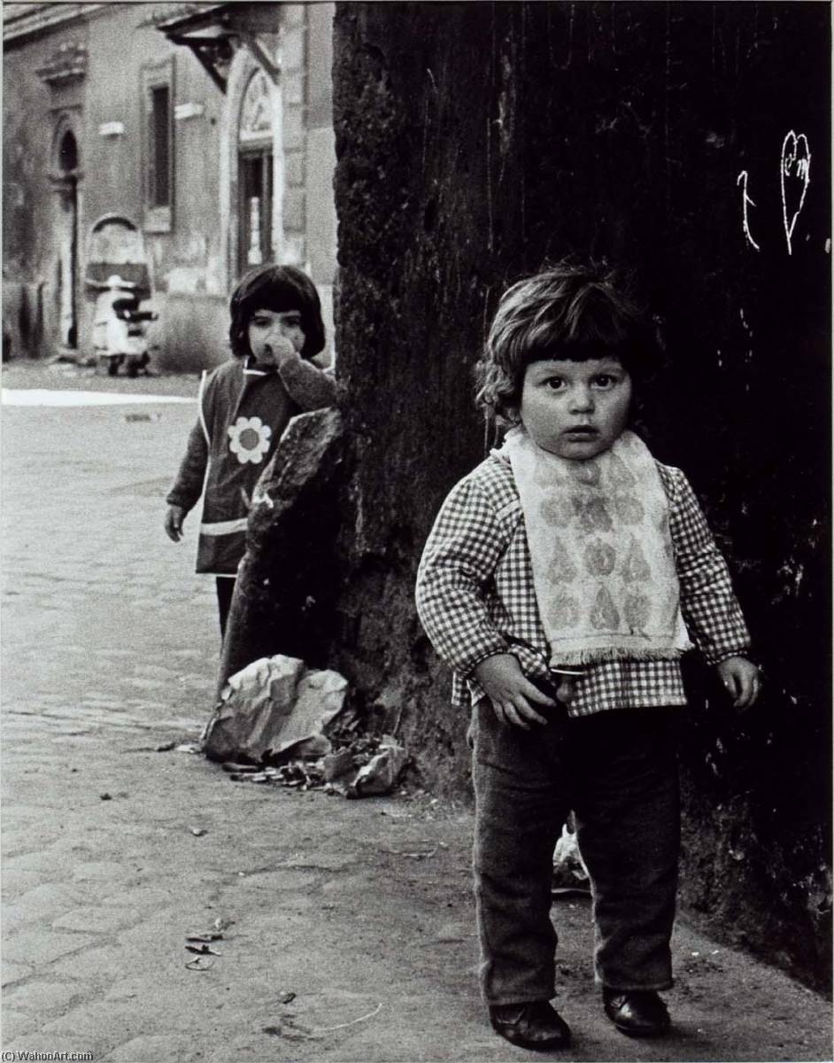 Rome (two Children Front Child With Towel Around Neck) — Jeffrey Blankfort
