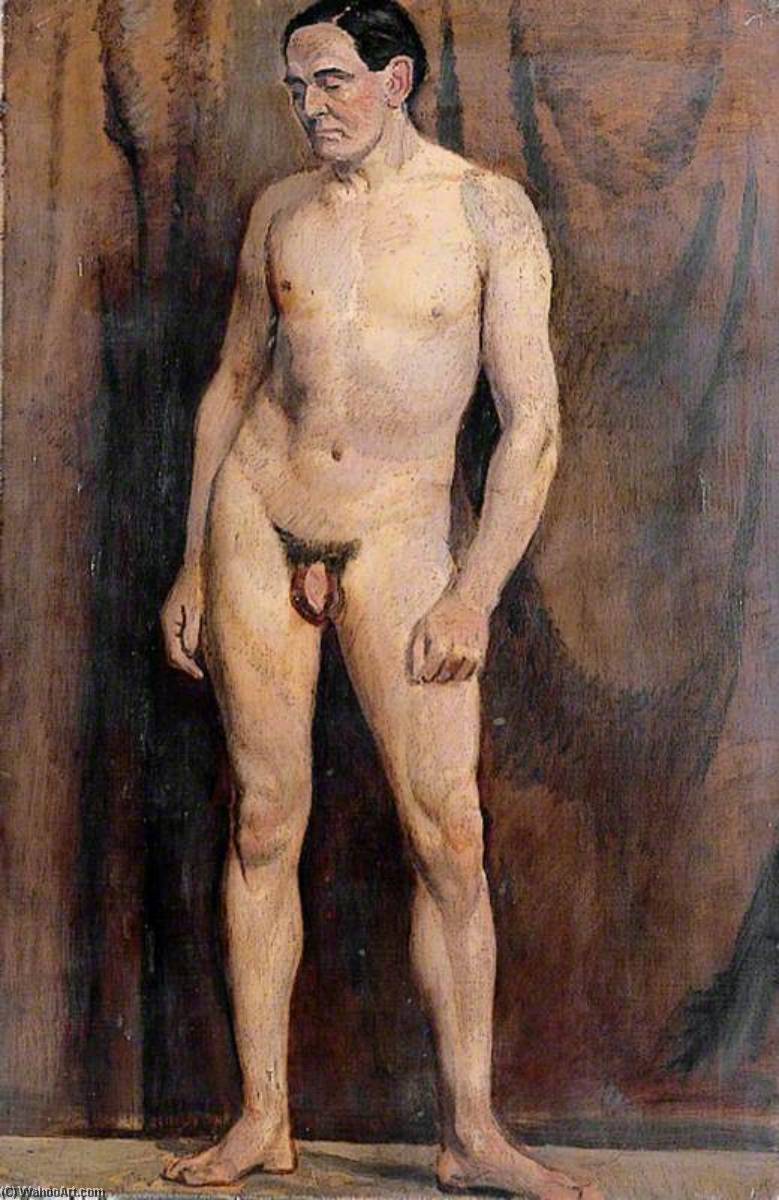 Male Figure Standing — Thomas Saunders Nash