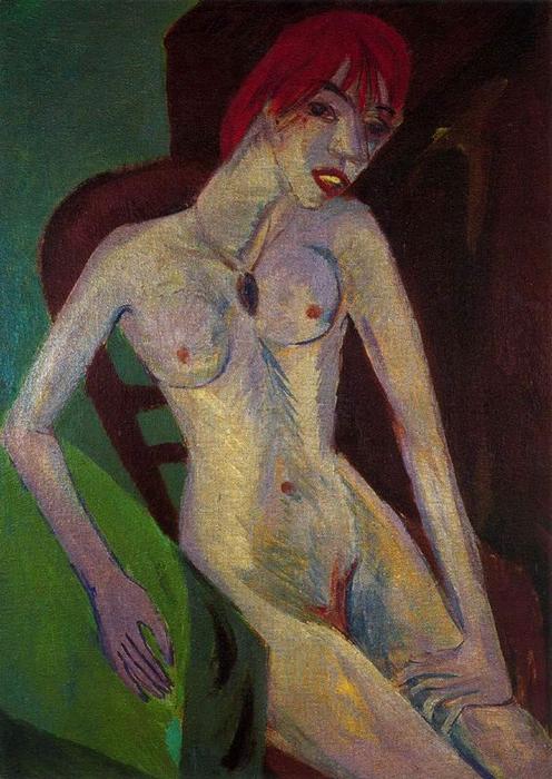 Capelli Rossi (red Hair) — Ernst Ludwig Kirchner