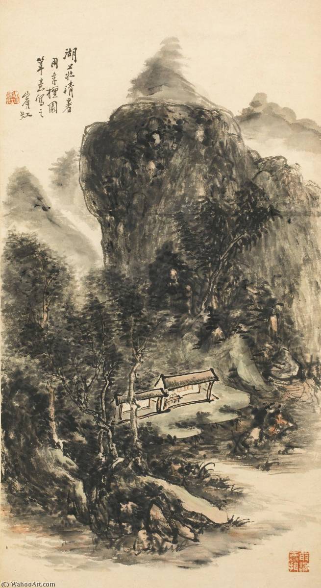 Recluse In Lofty Mountain — Huang Binhong