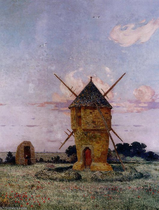 Windmill Near Guerande — Ferdinand Du Puigaudeau