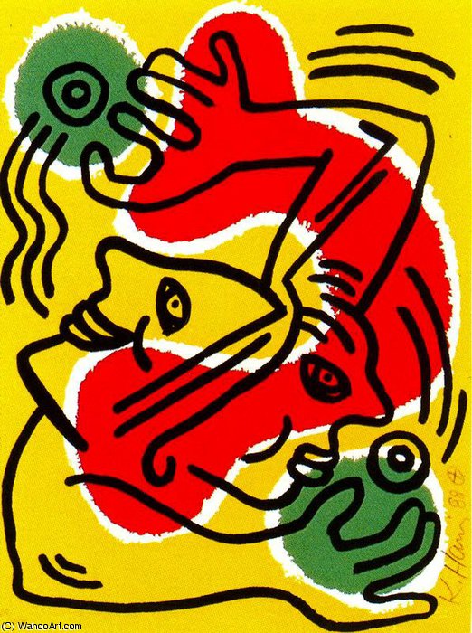 Untitled (601) — Кит Харинг