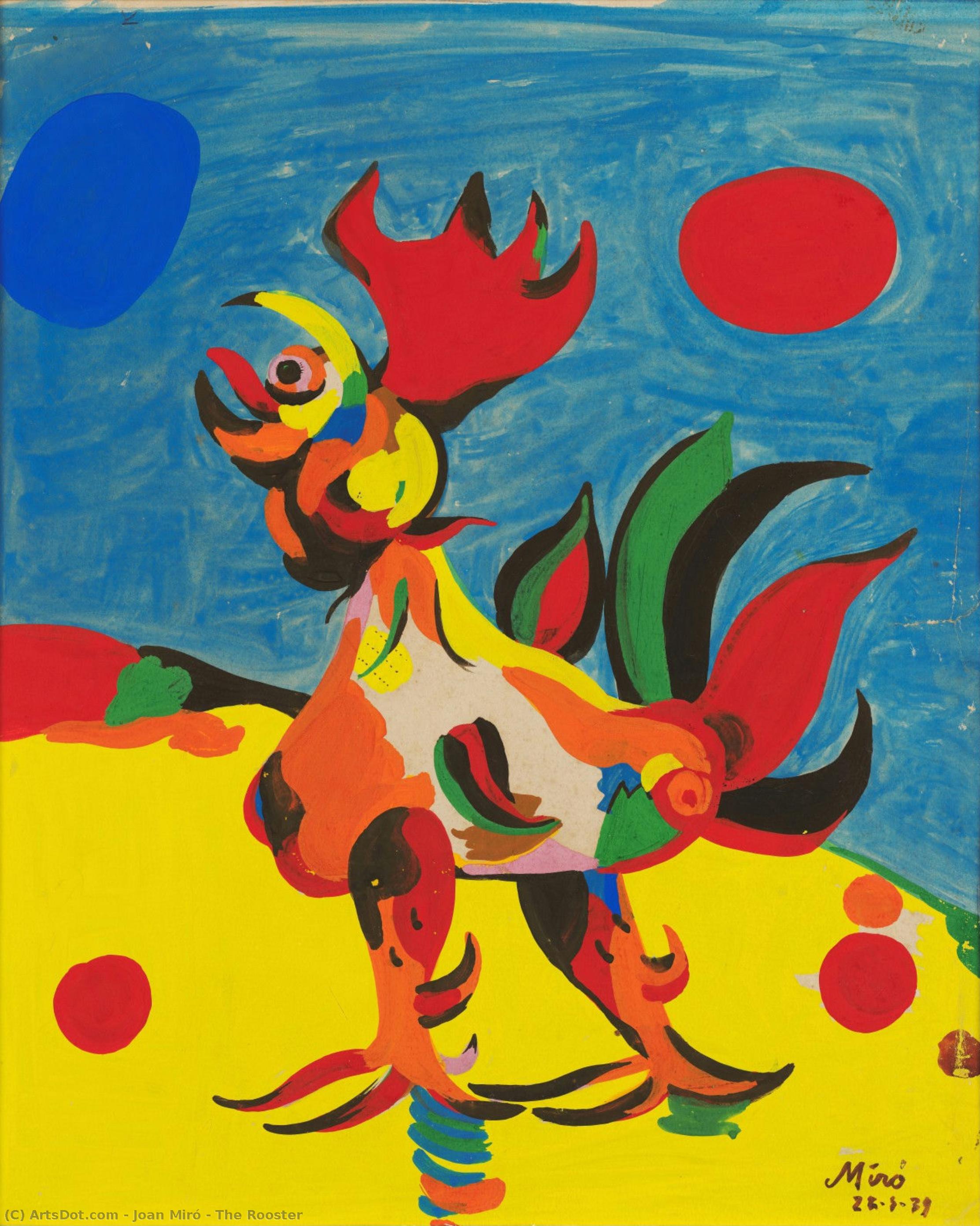 The Rooster — Жоан Миро