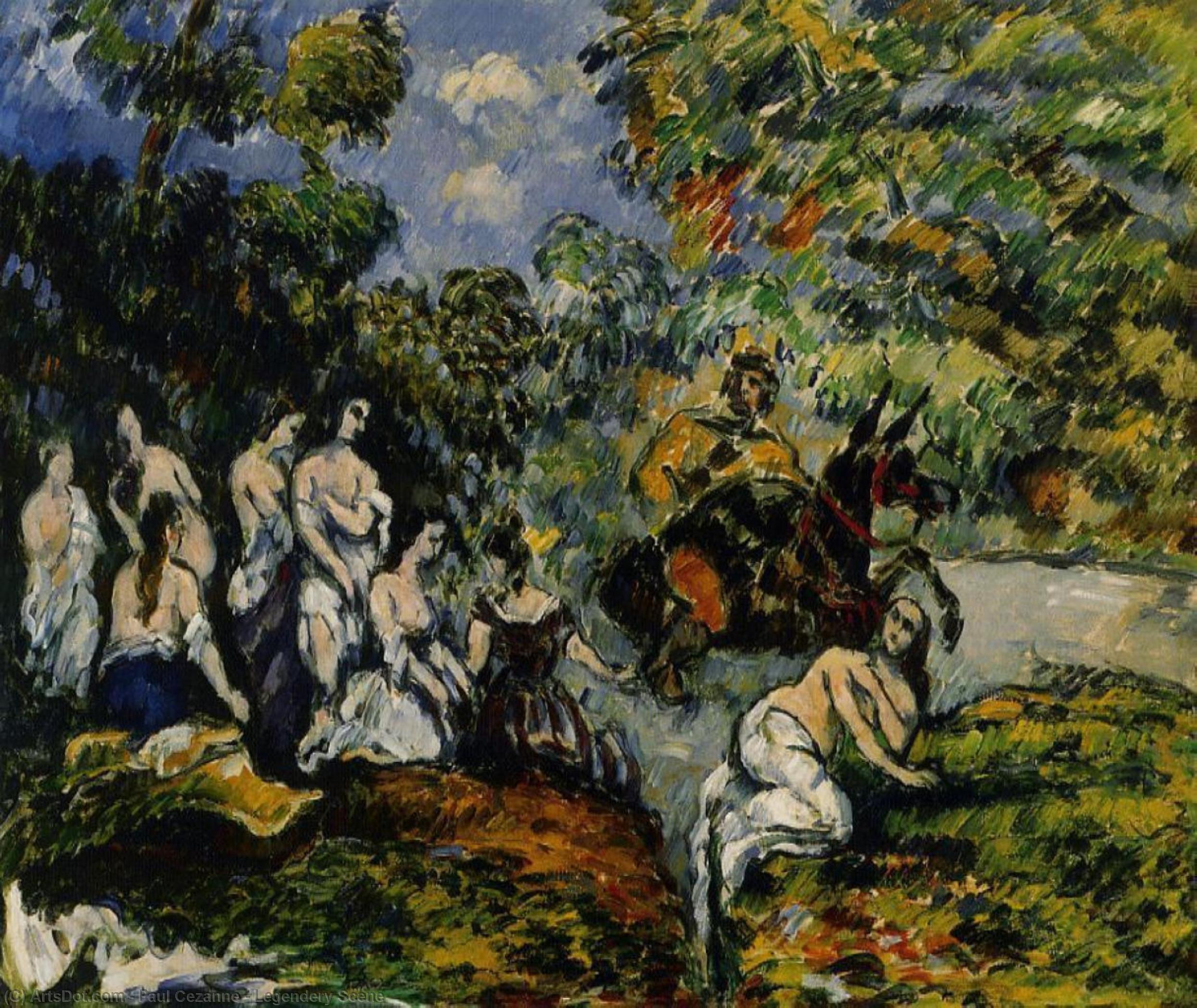 Legendery Scene — Paul Cézanne