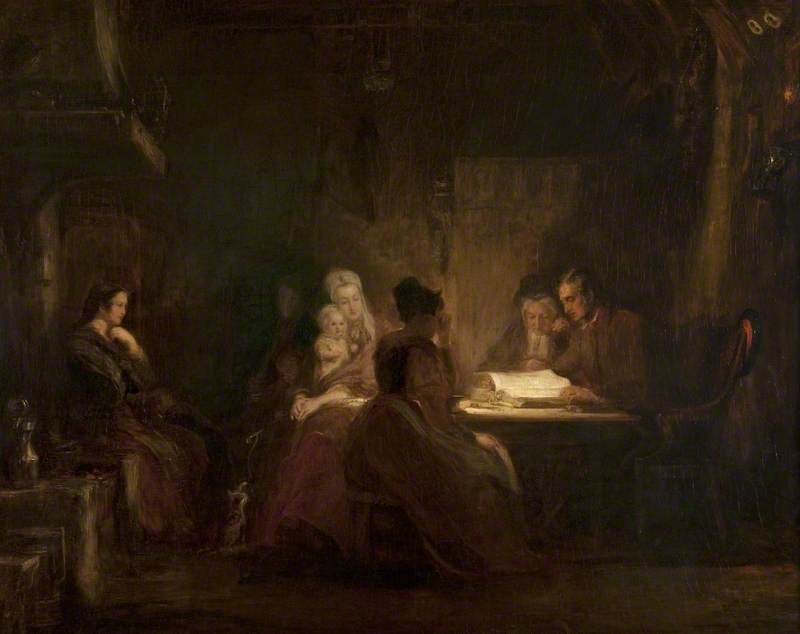 The Cottar's Saturday Night — Sir David Wilkie