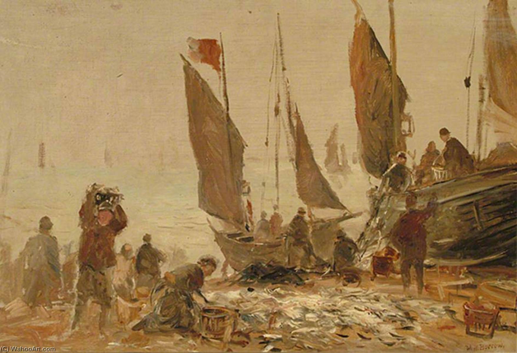 A Good Catch — William Henry Borrow
