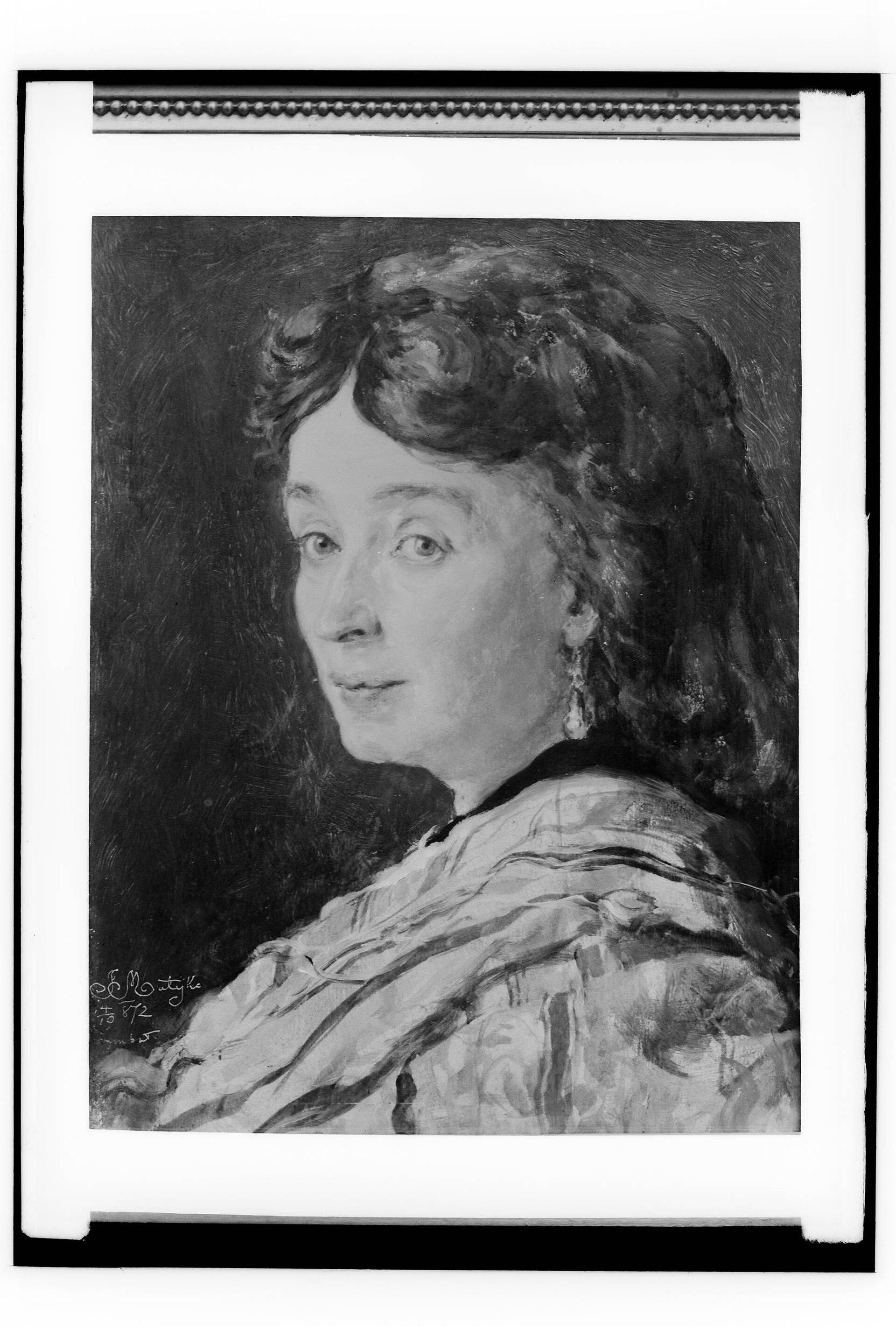 Portrait Of Ludwika Groppler — Ян Матейко