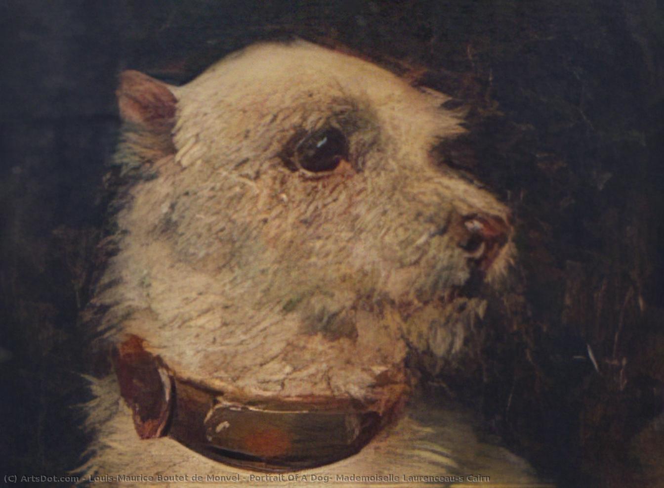 Portrait Of A Dog, Mademoiselle Laurenceau's Cairn — Louis-maurice Boutet De Monvel