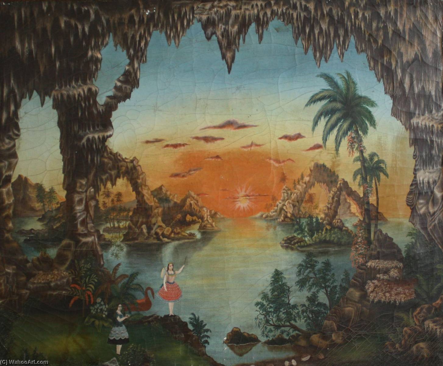 The Fairy Grotto — Erastus Salisbury Field
