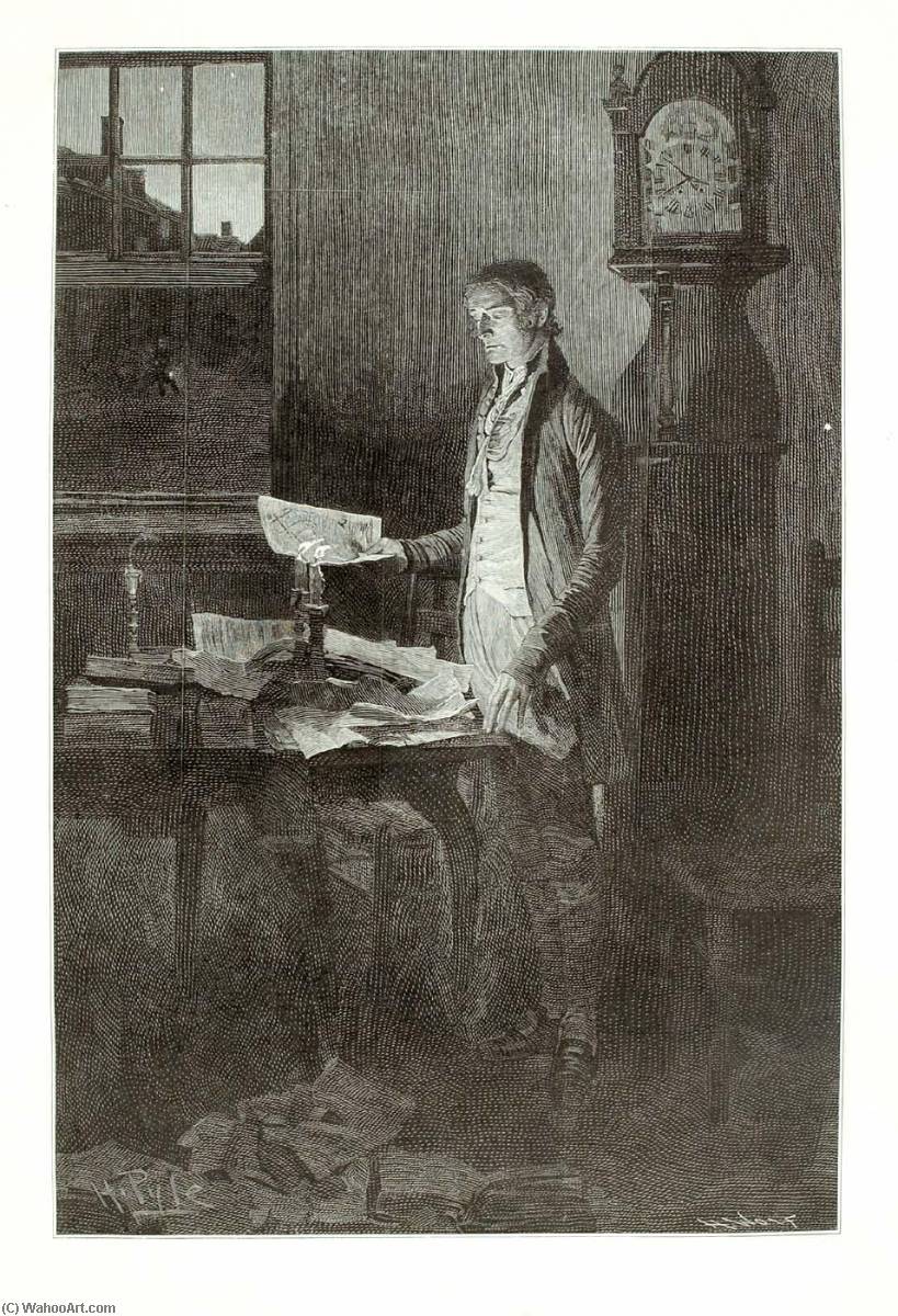 Thomas Jefferson, Writing The Declaration Of Independence — Henry Wolf
