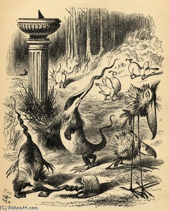 The Borogoves, Toves And The Raths — Sir John Tenniel
