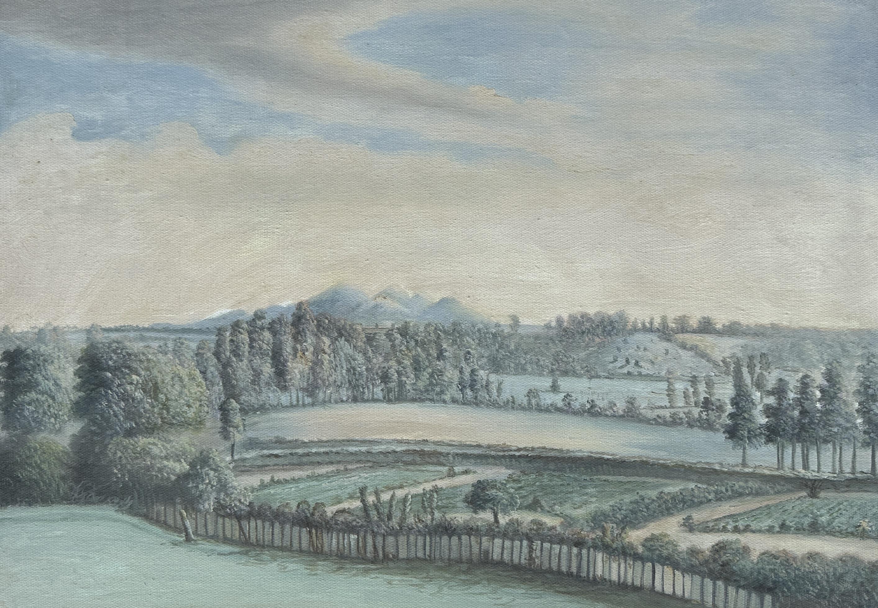 View Of Malvern Hills From Bevere - Moses Griffith — Moses Griffith