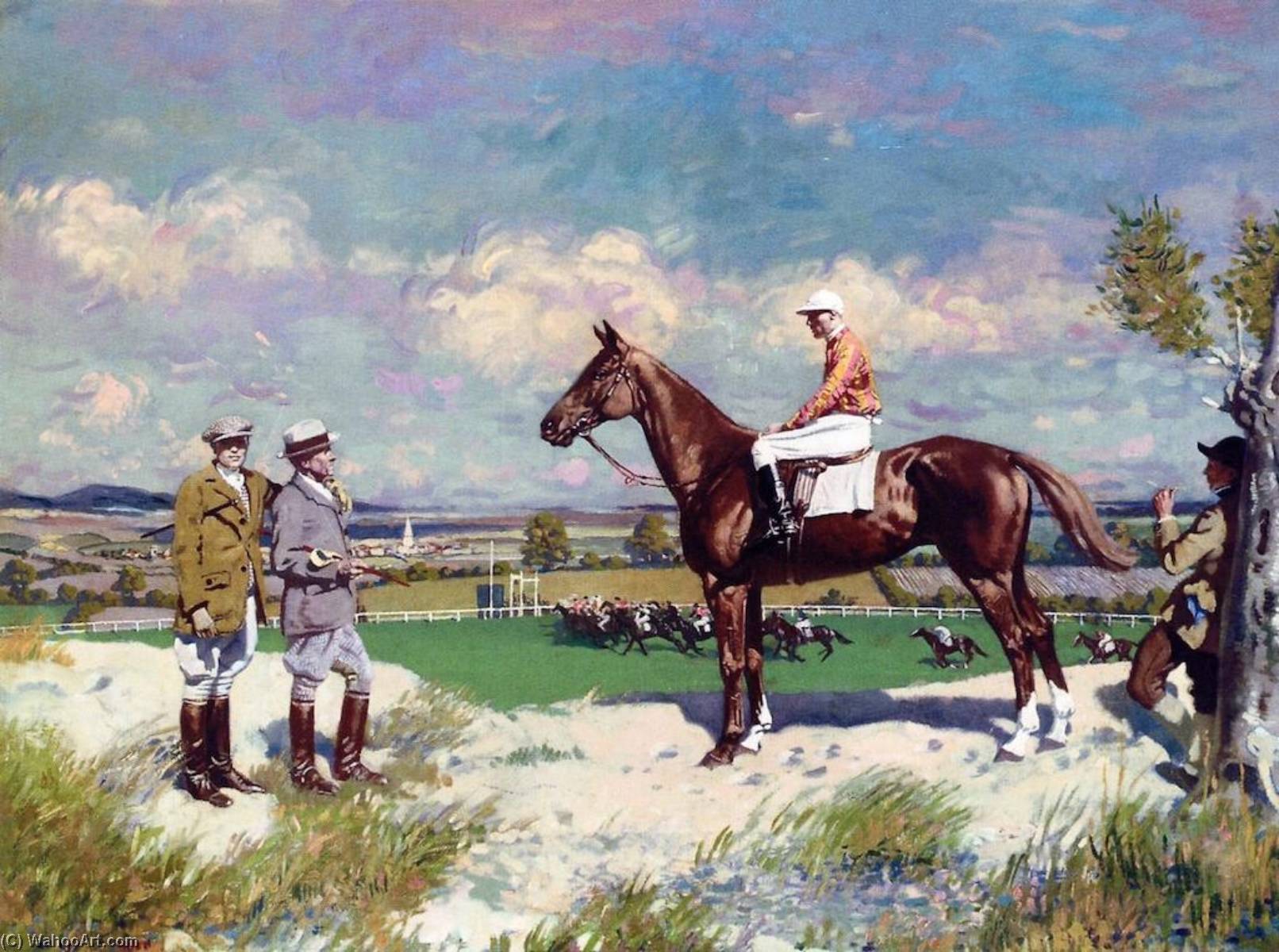 Mr. Stephen Sandford's 'sergeant Murphy' With Captain 'tubby' Bennett' — Sir William Newenham Montague Orpen
