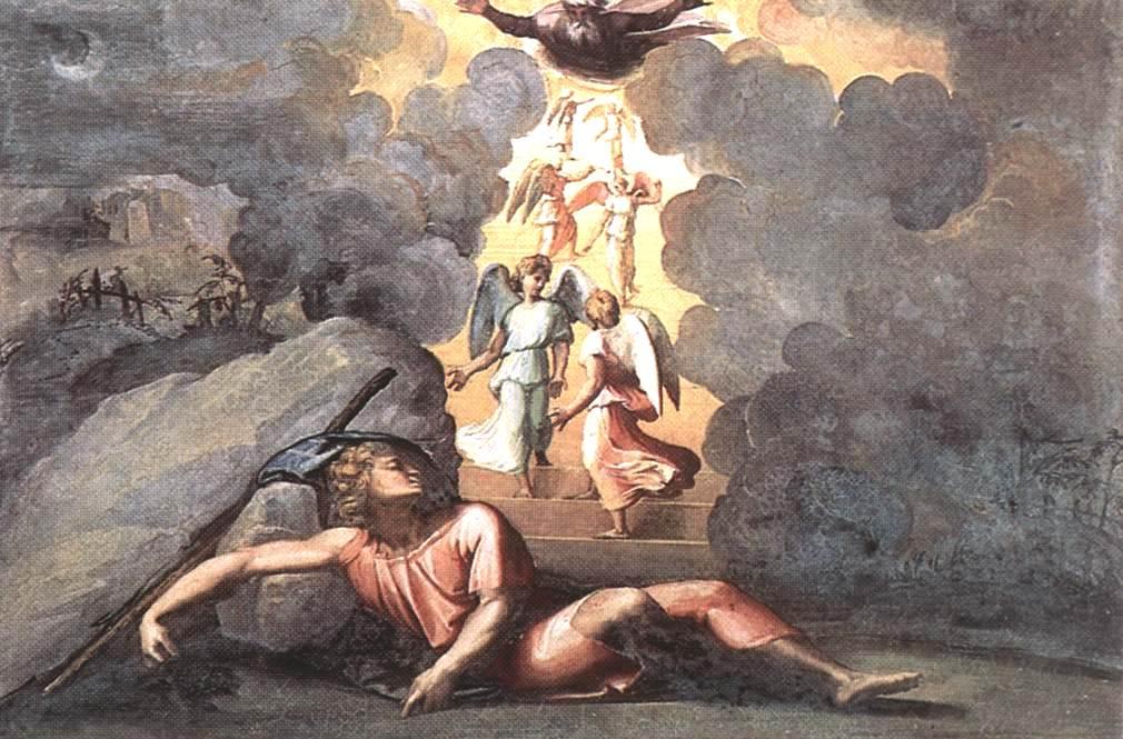Jacob's Dream (loggia On The Second Floor, Palazzi Pontifici, Vatican) — Rafael
