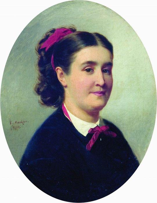 Portrait Of The Lady — Konstantin Yegorovich Makovsky