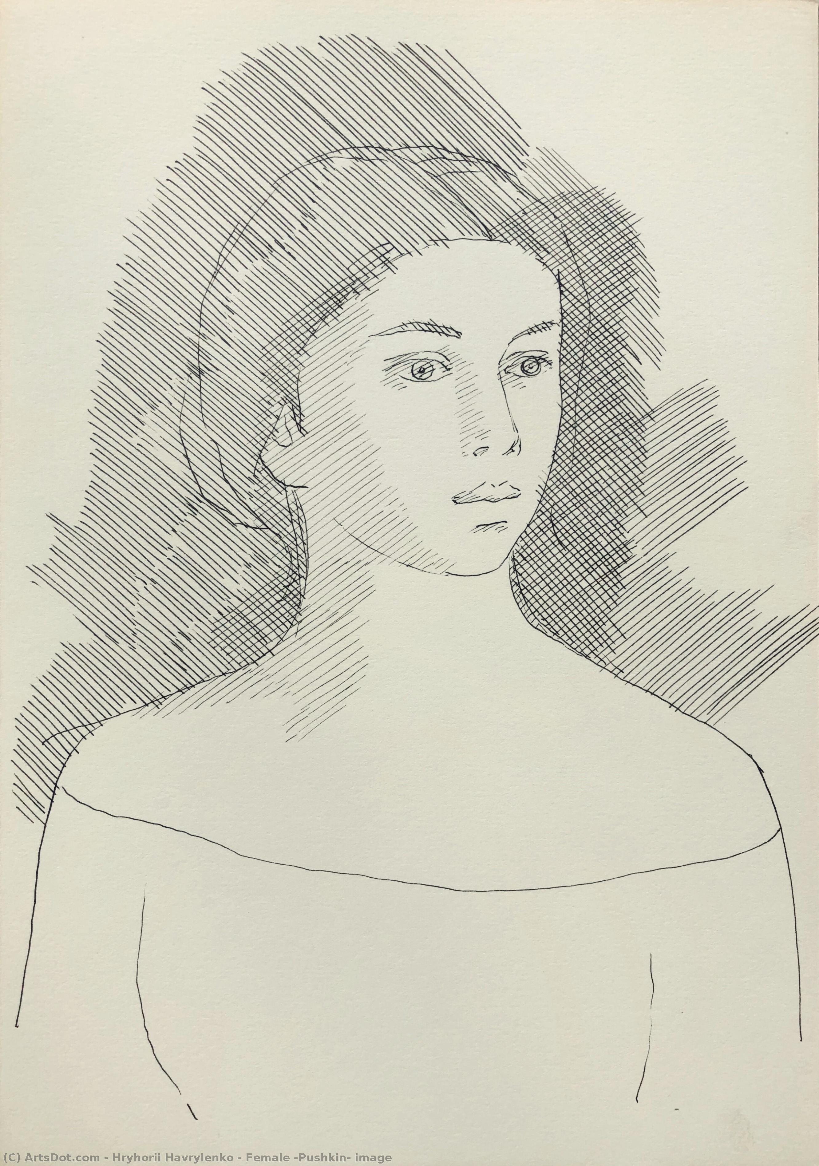 Female (pushkin) Image — Hryhorii Havrylenko