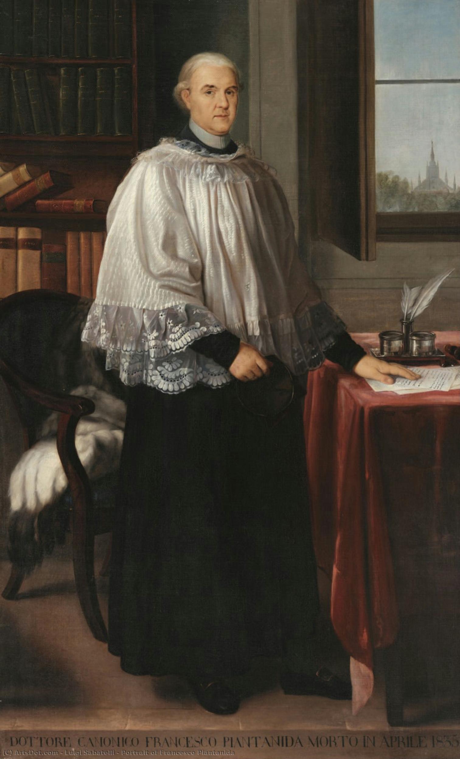 Portrait Of Francesco Piantanida — Luigi Sabatelli
