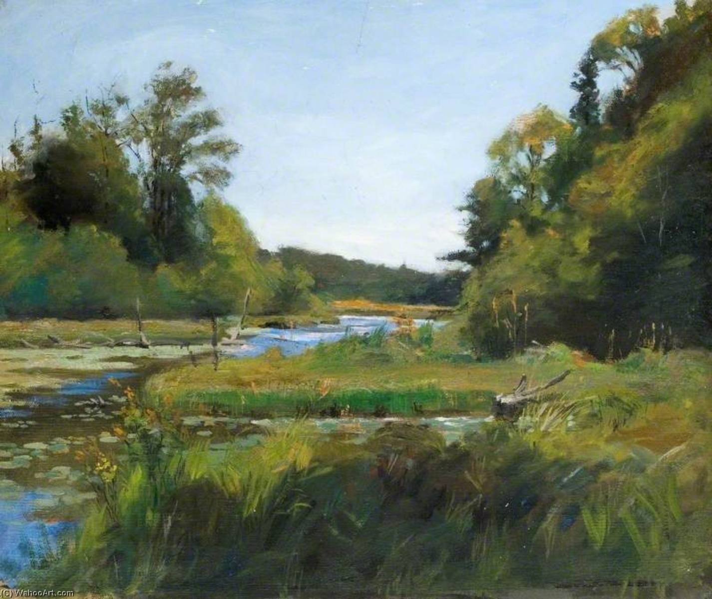 River Scene — Albert Ranney Chewett