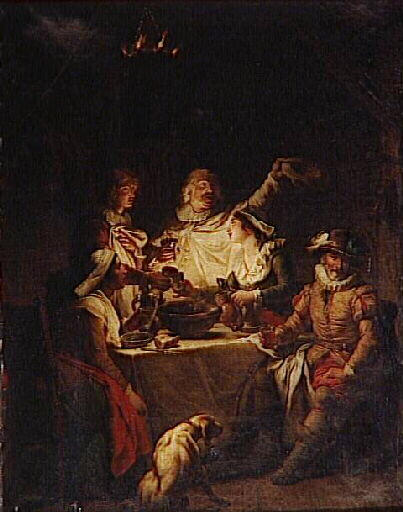 Henri Iv À Lieusaint Chez Le Meunier Michau — François André Vincent