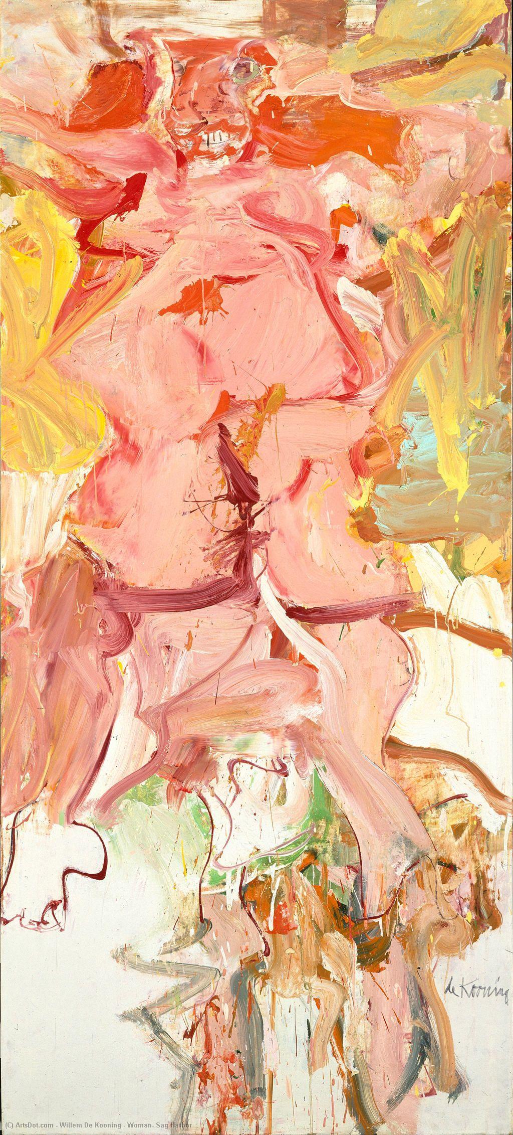 Woman, Sag Harbor — Willem De Kooning