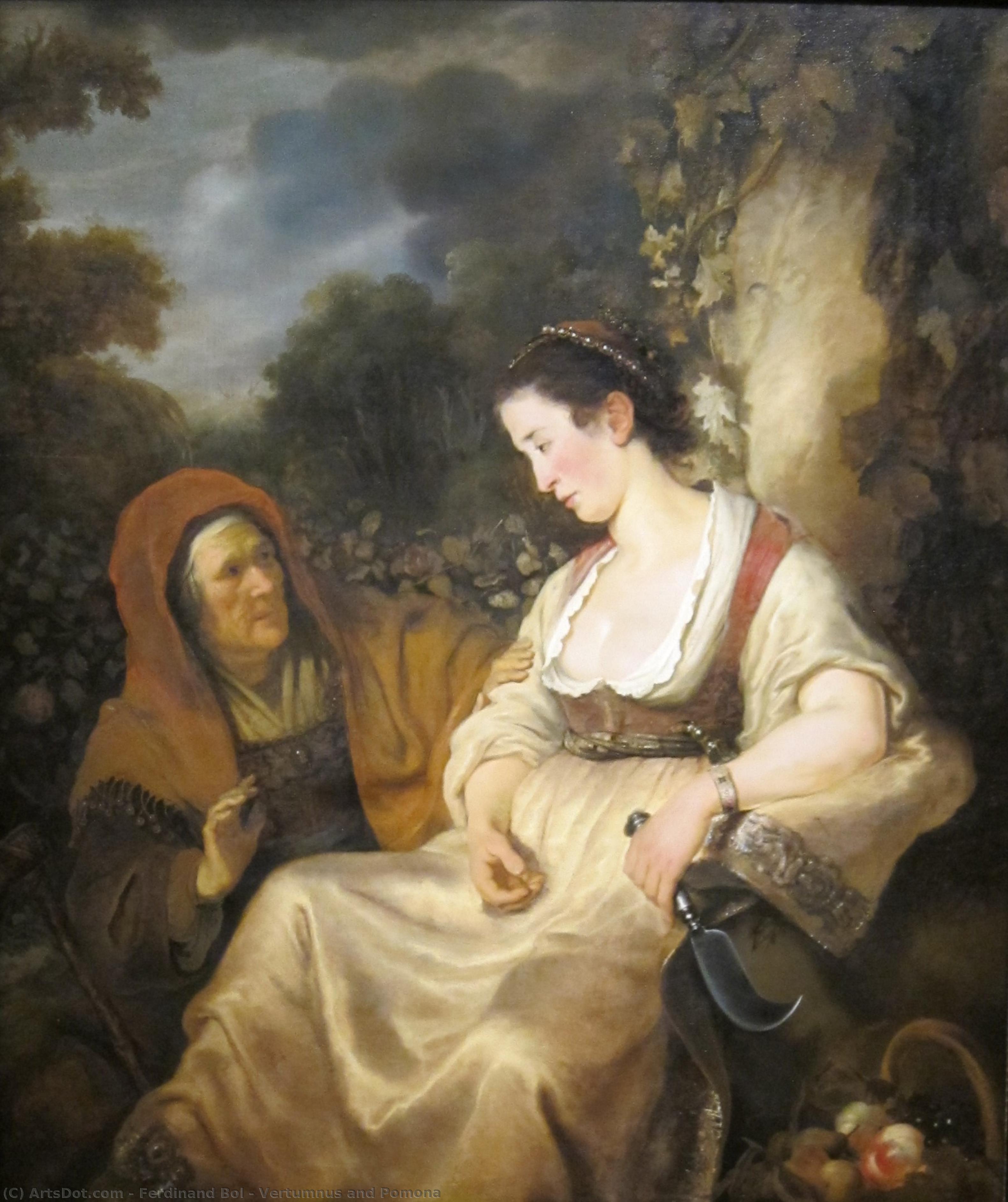 Vertumnus And Pomona — Ferdinand Bol