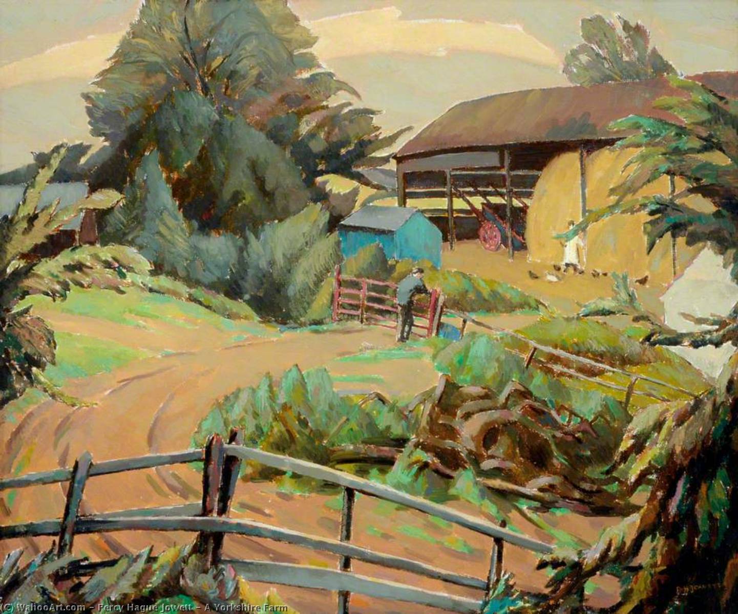A Yorkshire Farm — Percy Hague Jowett