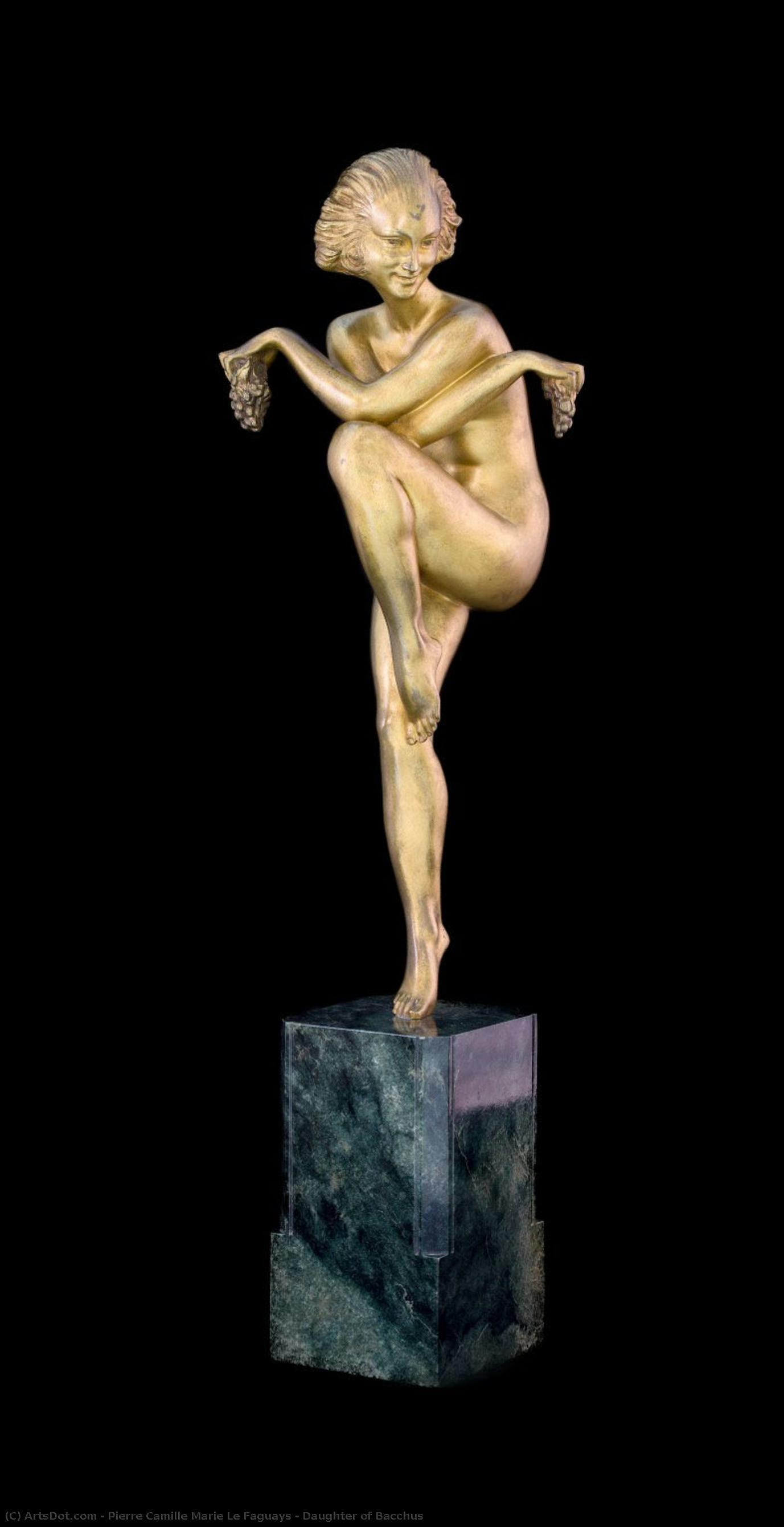 Daughter Of Bacchus — Pierre Camille Marie Le Faguays