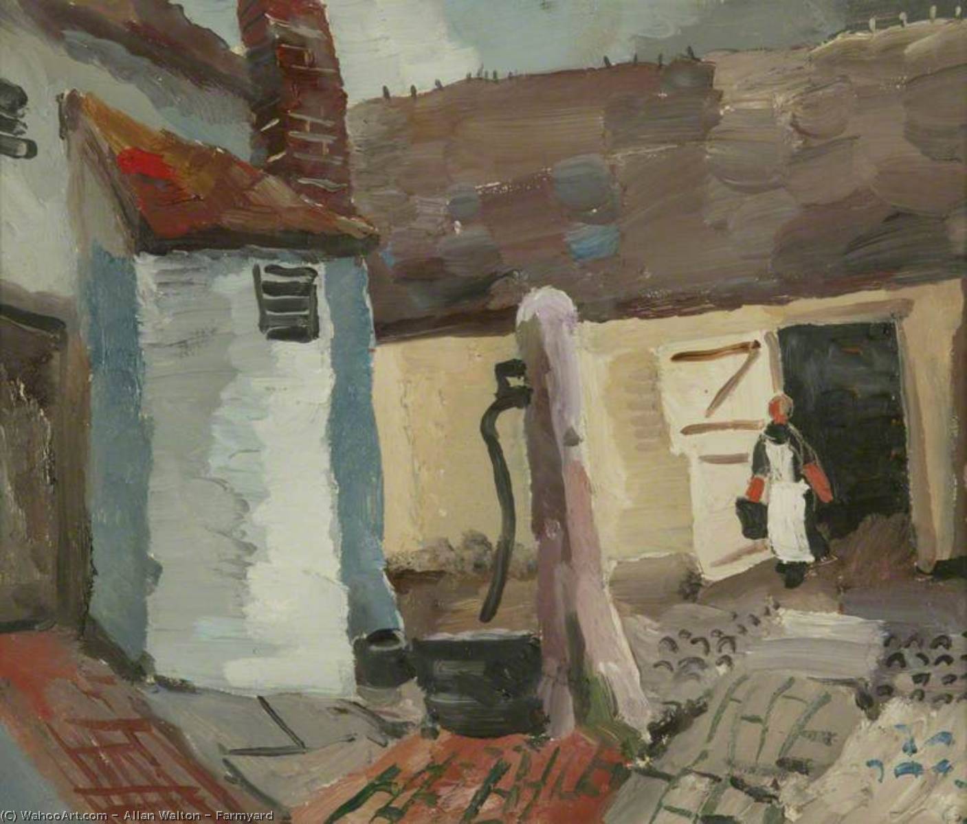 Farmyard — Allan Walton