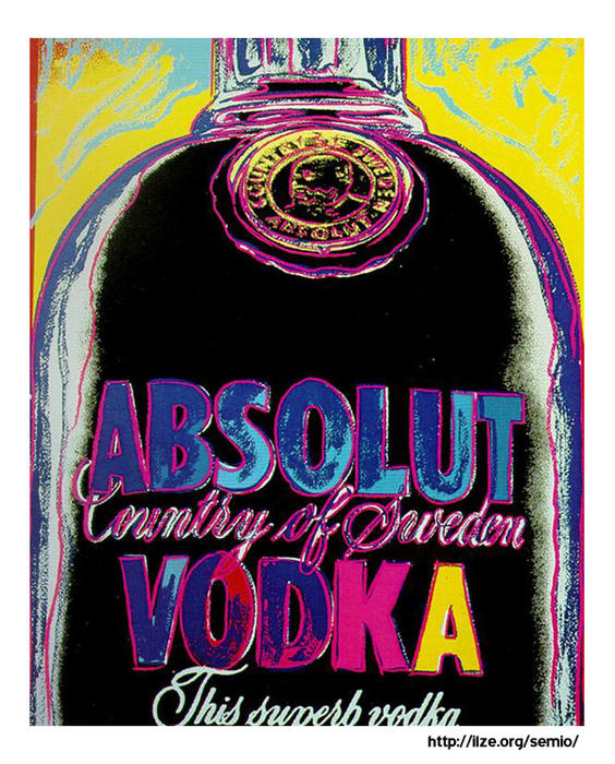 Absolut Vodka — Энди Уорхол