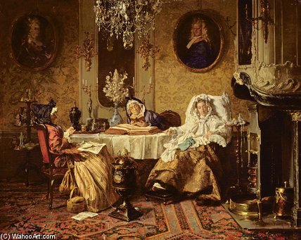 The Bible Reading — Alexander Hugo Bakker Korff