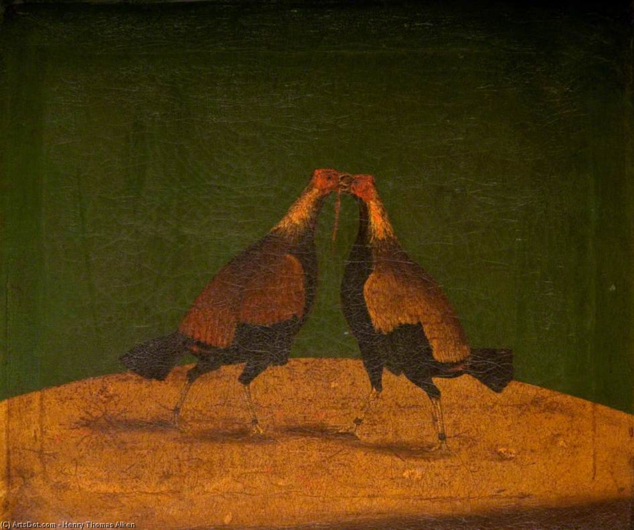 Cockfighting — Henry Thomas Alken