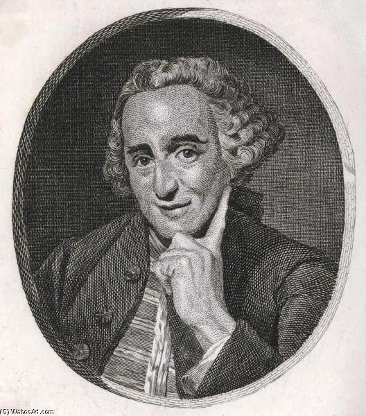 Portrait Of Simon Francois Ravenet — Simon François Ravenet