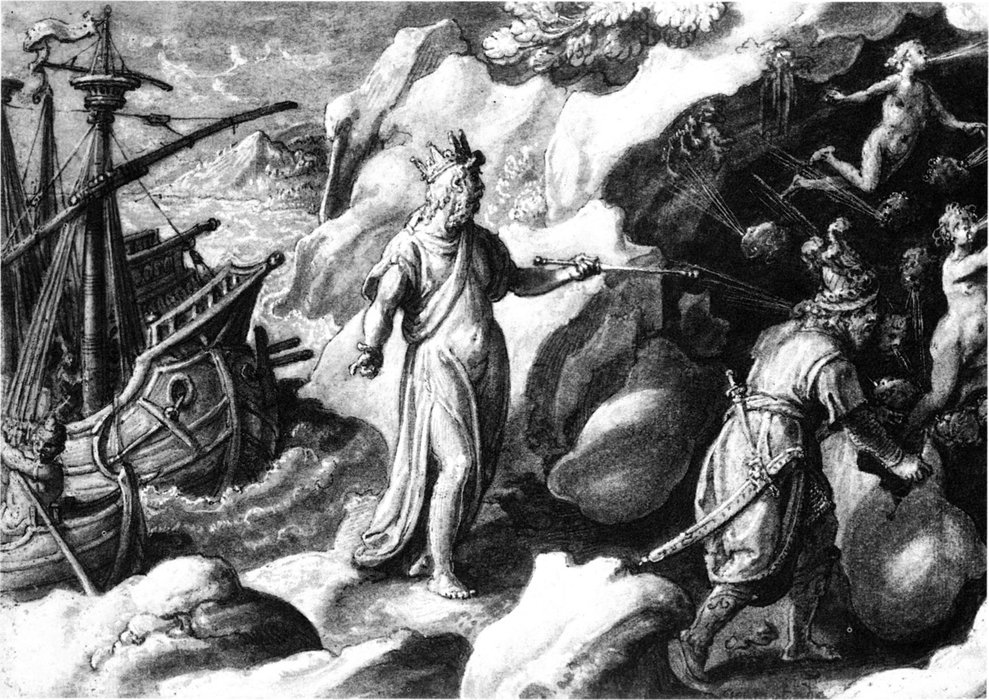 Odysseus In The Cave Of The Winds. — Johannes Stradanus