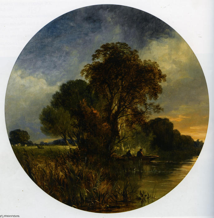 River Landscape Pair Part 1 — Сайдней Ричард Перси