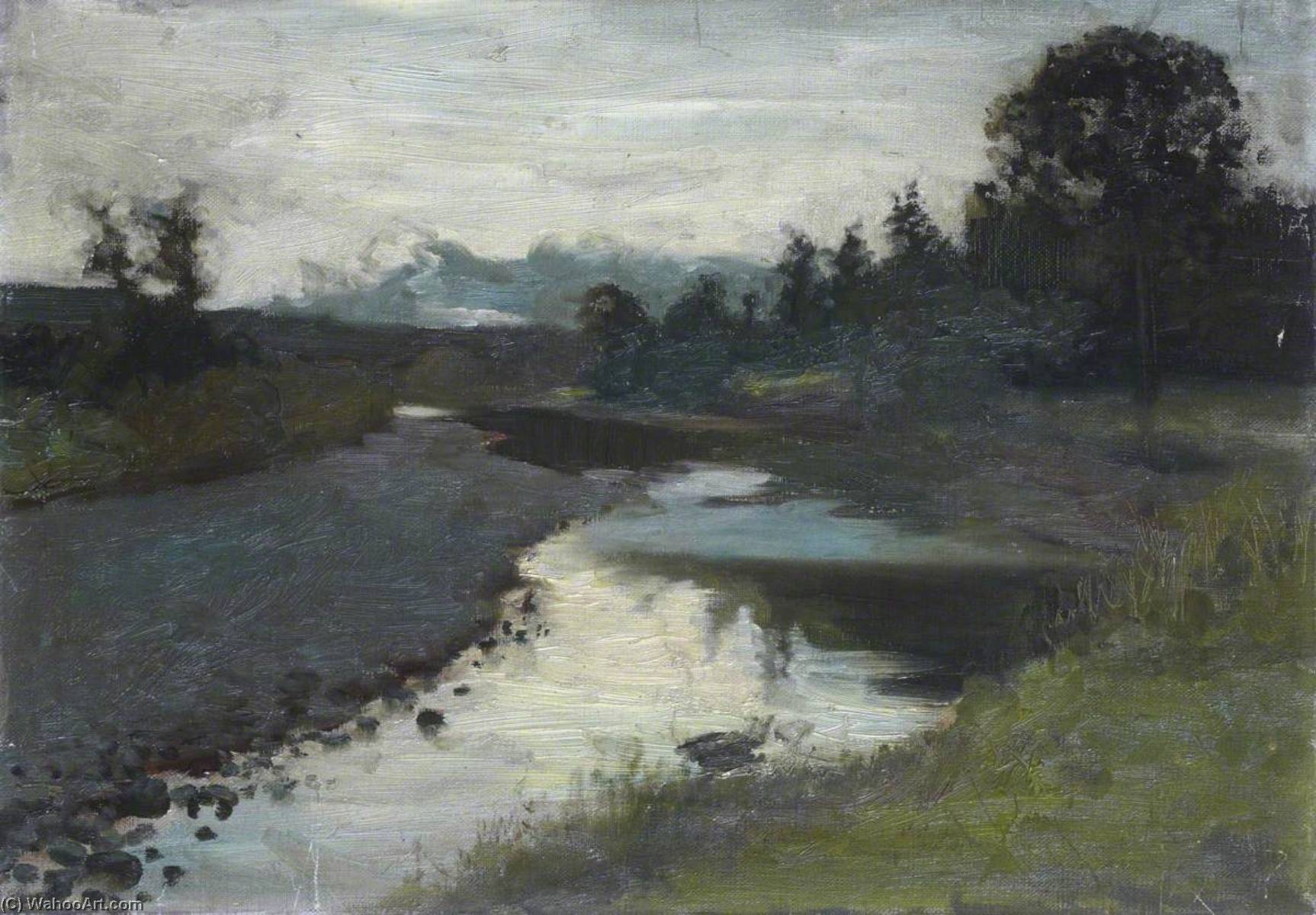 The River Endrick Looking East — Archibald Russell Watson Allan