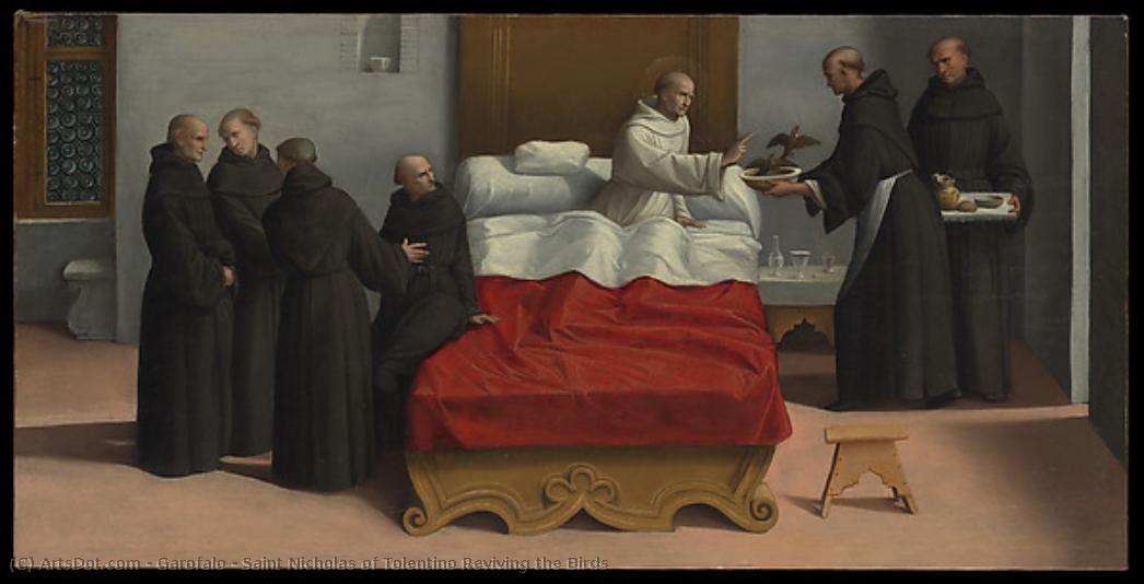 Saint Nicholas Of Tolentino Reviving The Birds — Garofalo