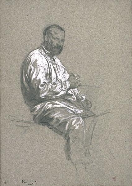 A Man Sitting Astride — Rosa Bonheur